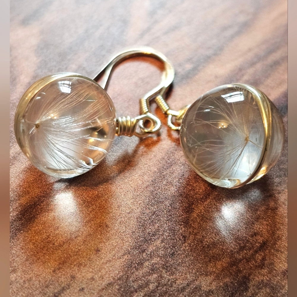 Dandelion Wish Earrings